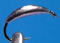 Leaded hooks get the flies quickly to the buttom in fast streams and deep holes.
